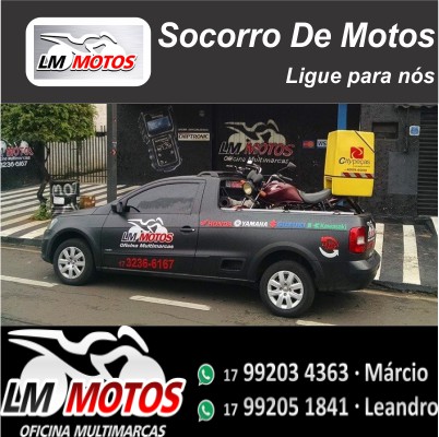 Guincho de motos Em São José do Rio Preto