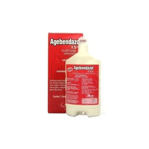 AGEBENDAZOL INJETAVEL 15 %-1000 ML