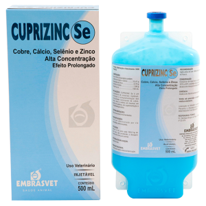  CUPRIZINC SE - Micronutrientes em alta concentração - Efeito prolongado - Frs de 500 ML