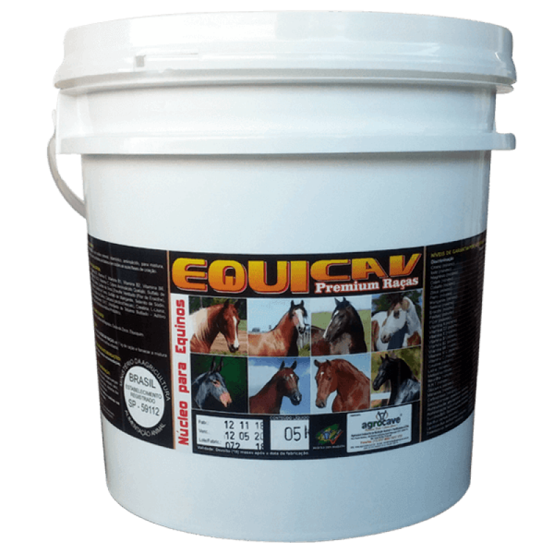 Imagem ilustrativa de EQUICAV PREMIUM RAÇAS - BALDE de 10 Kg
