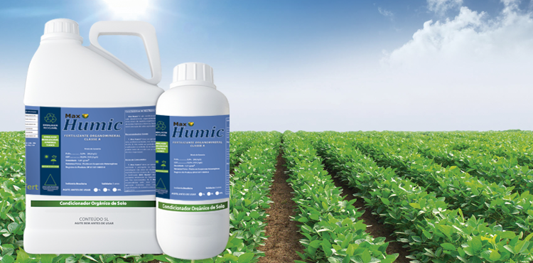 MAX HUMIC-CONDICIONADOR ORGÂNICO DE SOLO-10 Lts