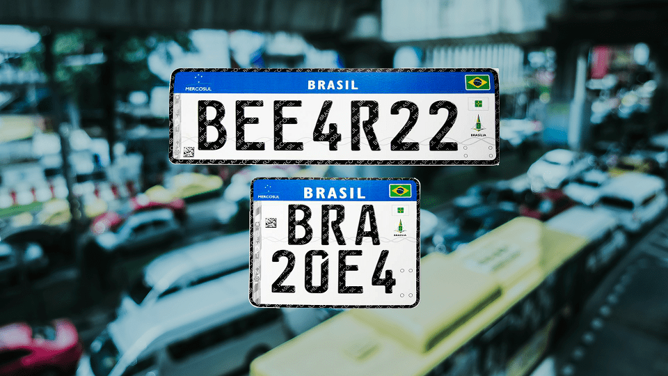 Placas Mercosul
