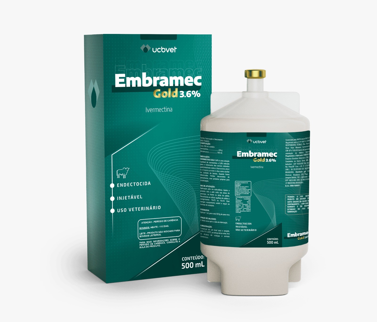 Imagem ilustrativa de EMBRAMEC GOLD - 500 ML
