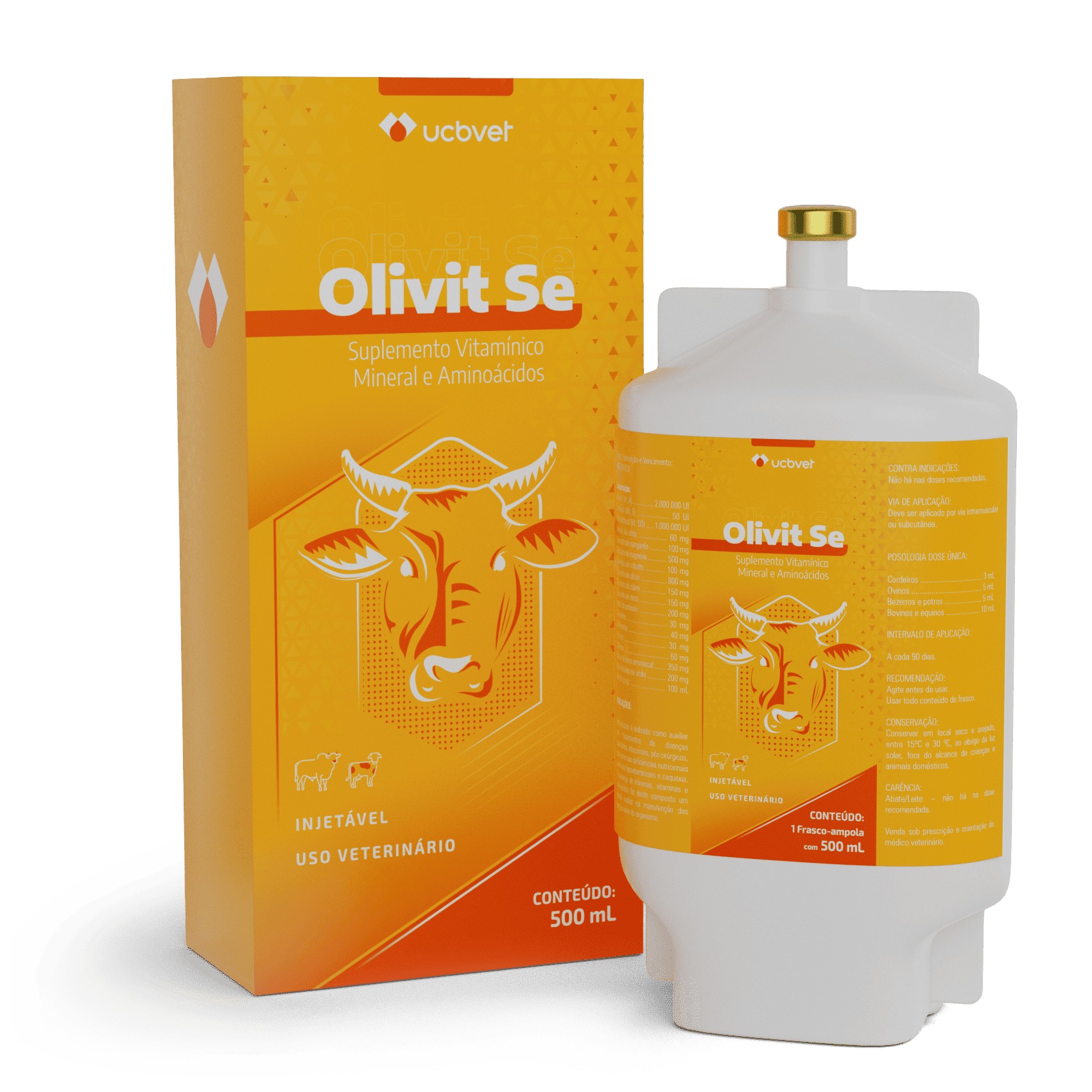  OLIVIT Se - Suplemento Vitamínico Mineral e Aminoácidos - Frs de 500 ML