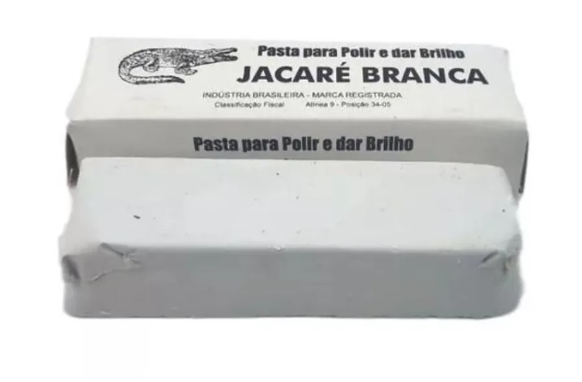 Imagem de Massa de Polimento Jacaré Branca