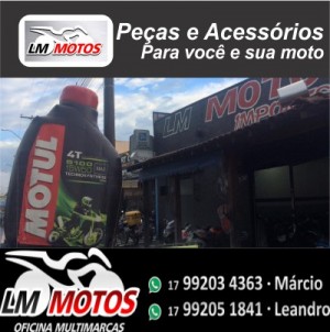 LM Motos Peças e Acessórios Para Você e Sua Moto