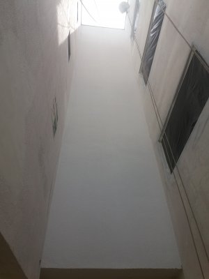 Imagem de Pintura do muro tinta acrílica fosca