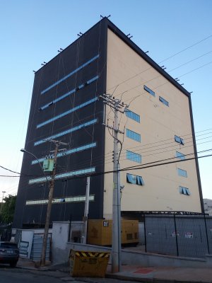 Imagem de Aplicação de micro revestimento na cor preto.